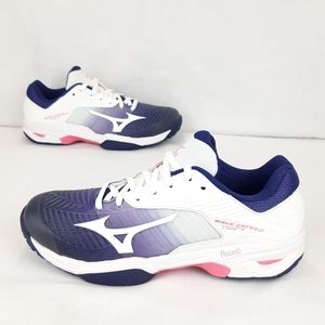 Mizuno Women's Athletic Shoes - White, Purple, Pink